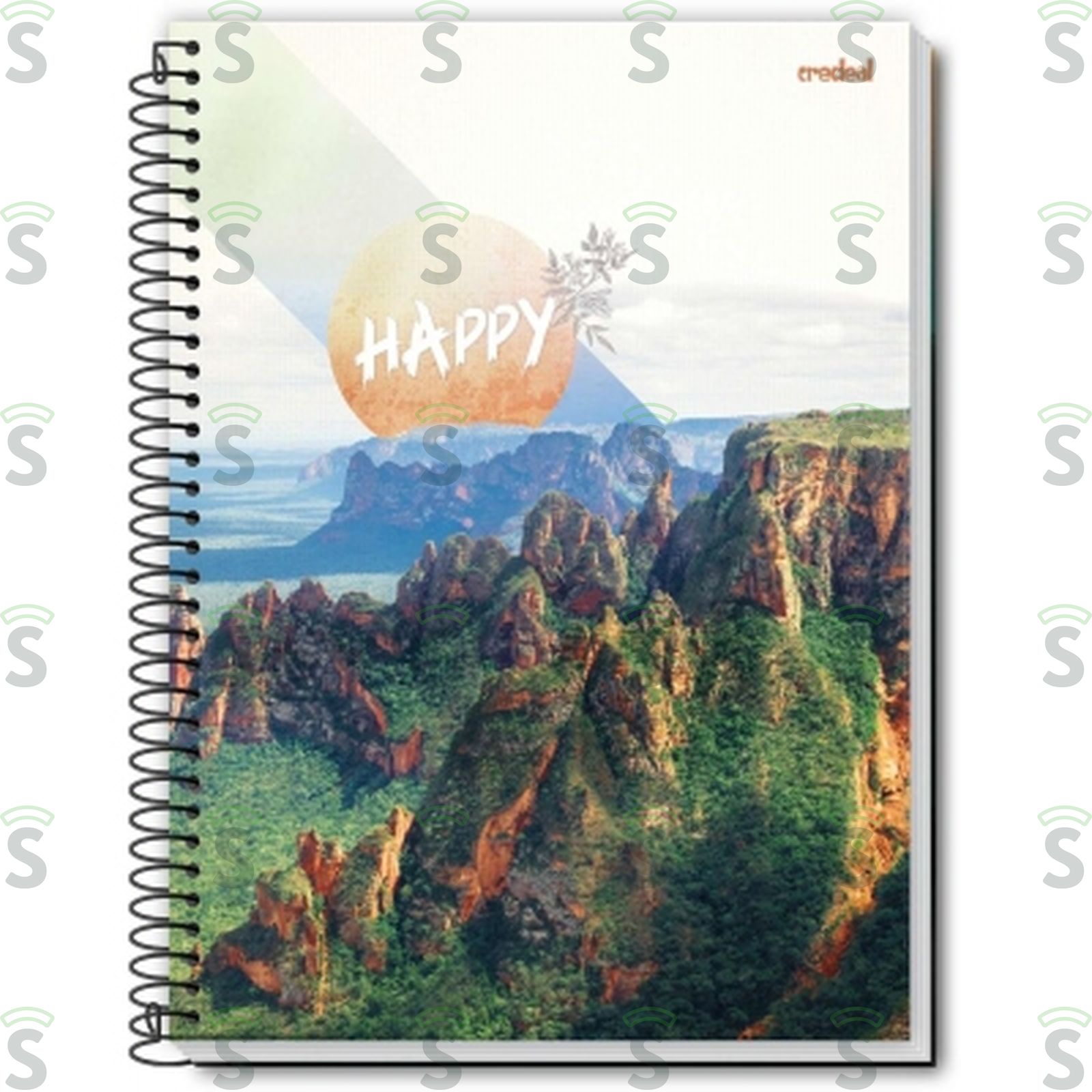 Caderno Credeal Flex Paisagem/4 48 Folhas 715