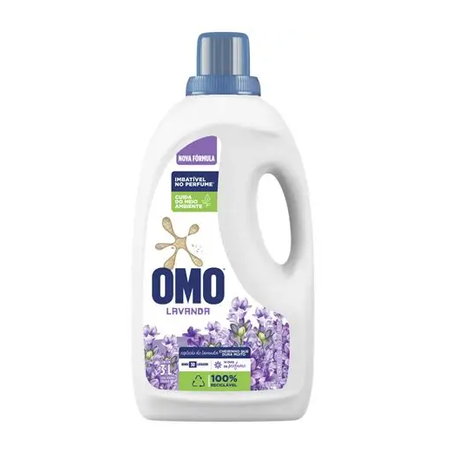 Lava Roupas Líquido Omo Lavanda 3l