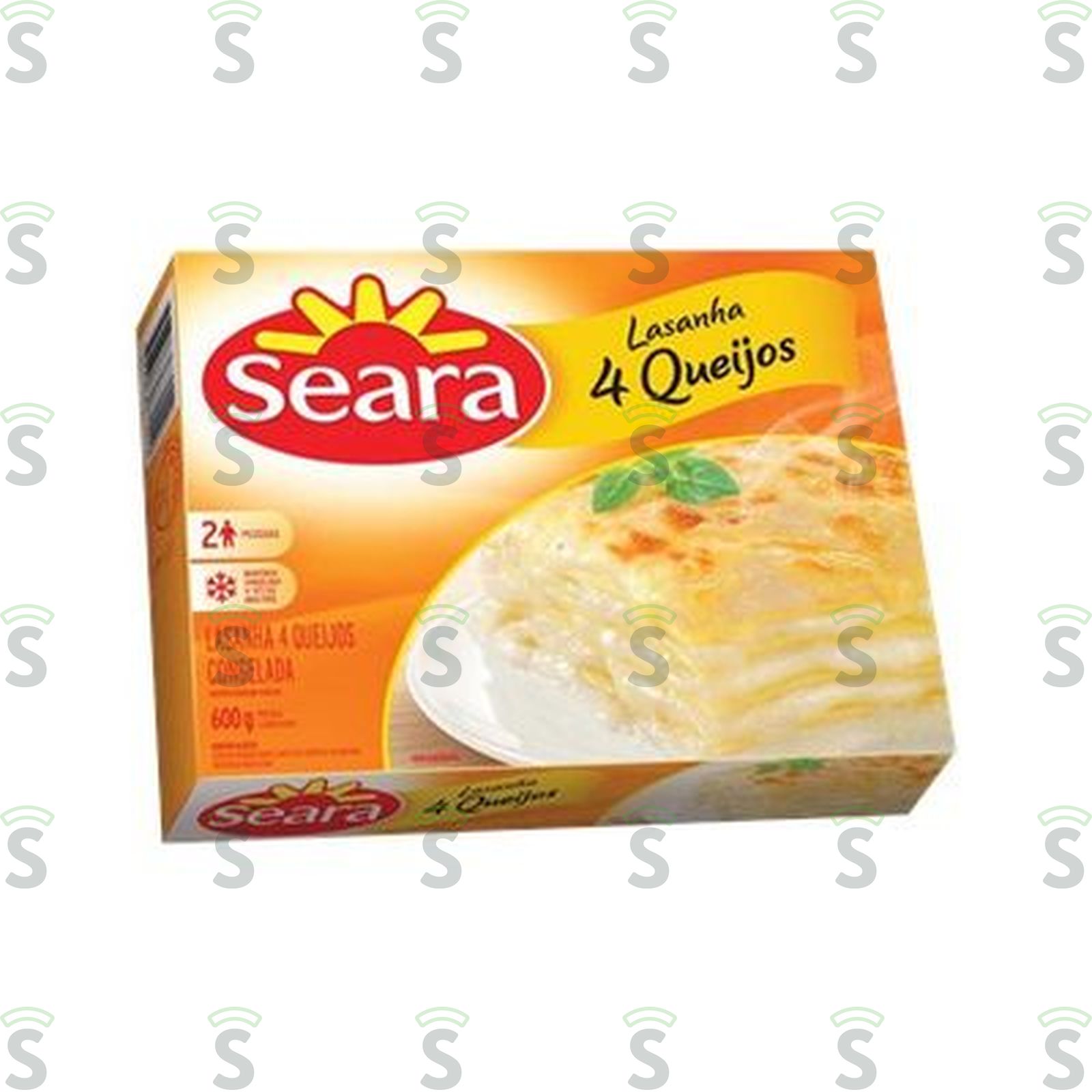 Lasanha Seara Quatro Queijos 600G