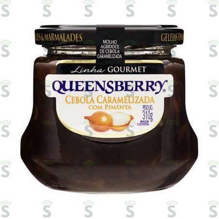  Molho Agridoce Queensberry Cebola Caramelizada Vidro Com Pimenta 310g