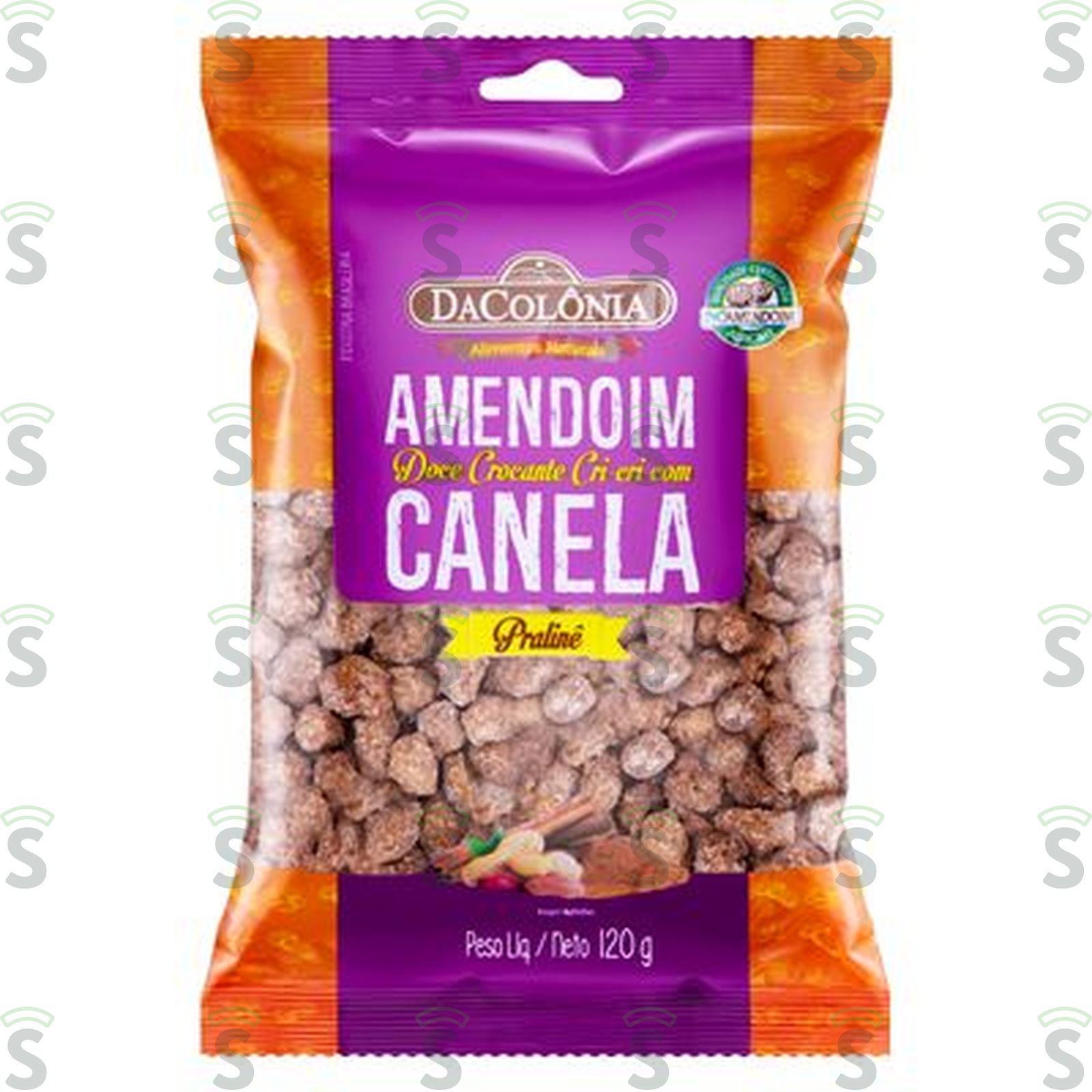 Amendoim Dacolônia Doce com Canela 120G
