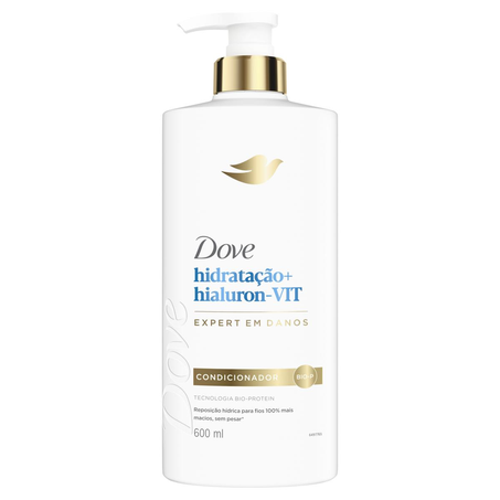 Condicionador Dove 600ml - Hidratação + Hialuron