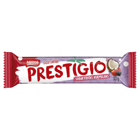 Chocolate Nestlé 33g - Prestigio - Frutas Vermelhas