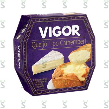  Queijo Vigor Tipo Camembert 120g