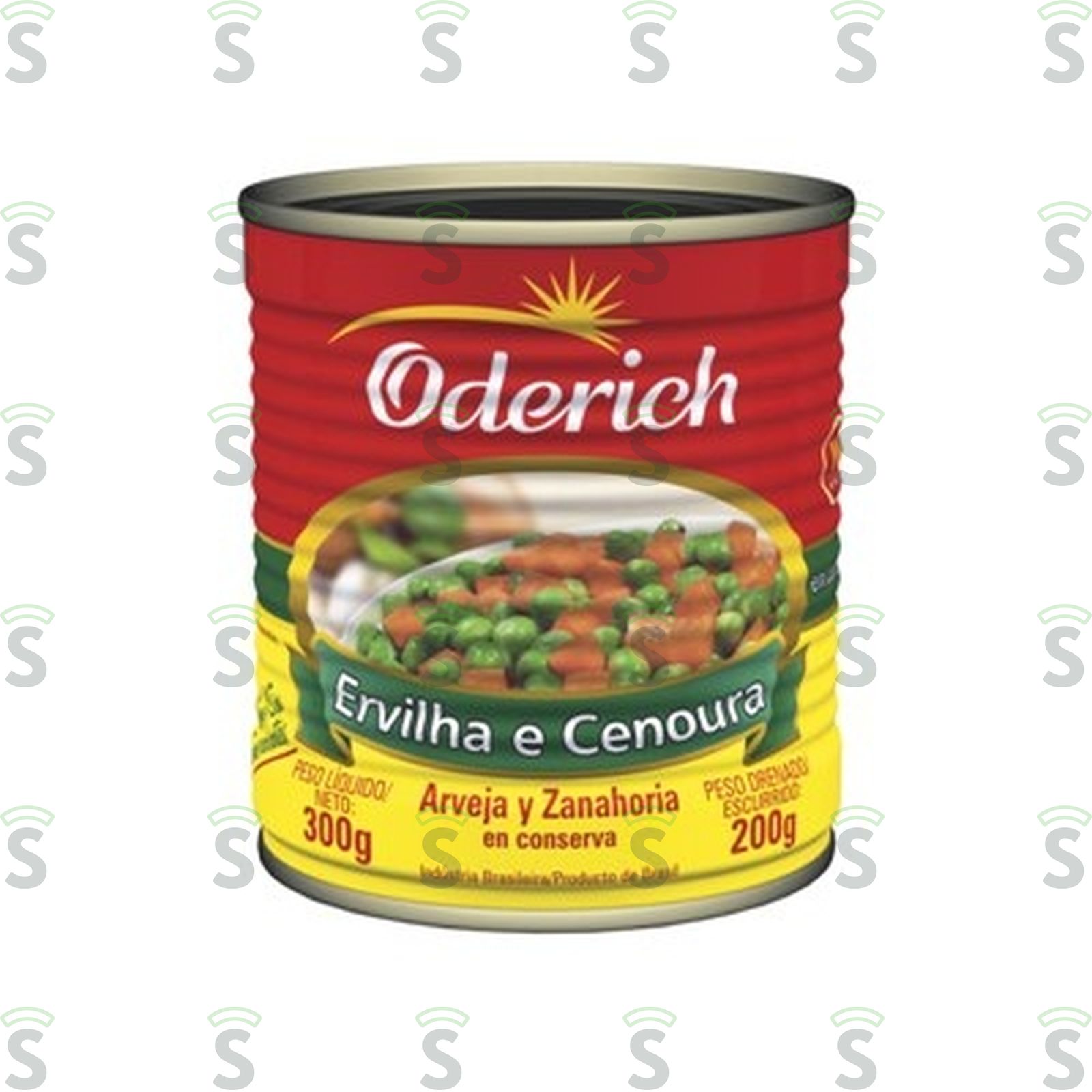 Ervilha Cenoura Oderich 200G