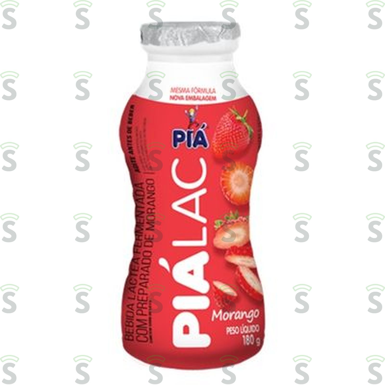 Bebida Láctea Piá Morango Embalagem 180G