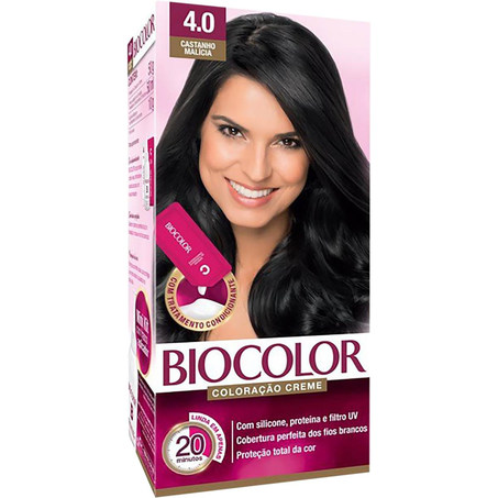 Tintura Biocolor N. 4.0 - Castanho-malícia
