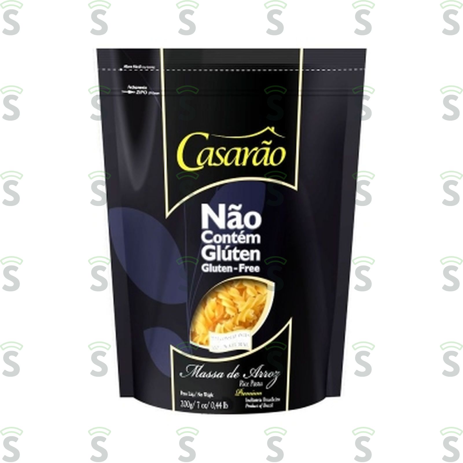 Casarao-massa de arroz 200g fusilli