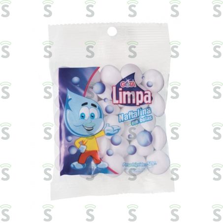  Naftalina Em Bolas Gota Limpa - 30g