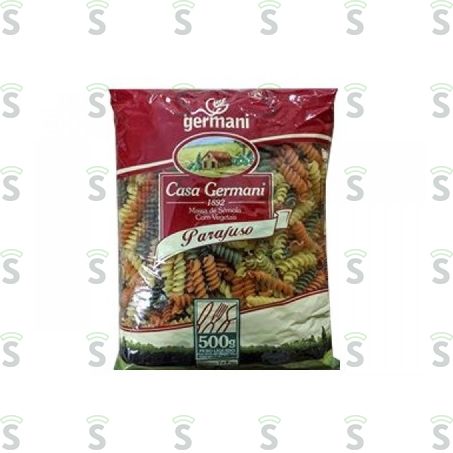  Macarrão Germani Parafuso Com Vegetais 500g