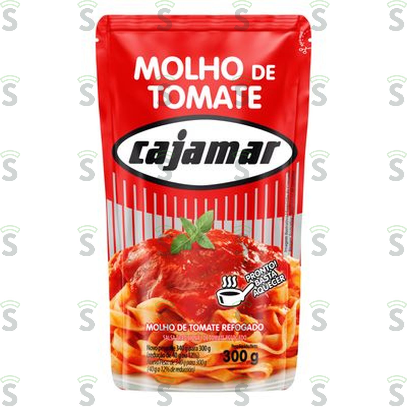 Molho de Tomate Refogado Tradicional Cajamar Sachê 300G