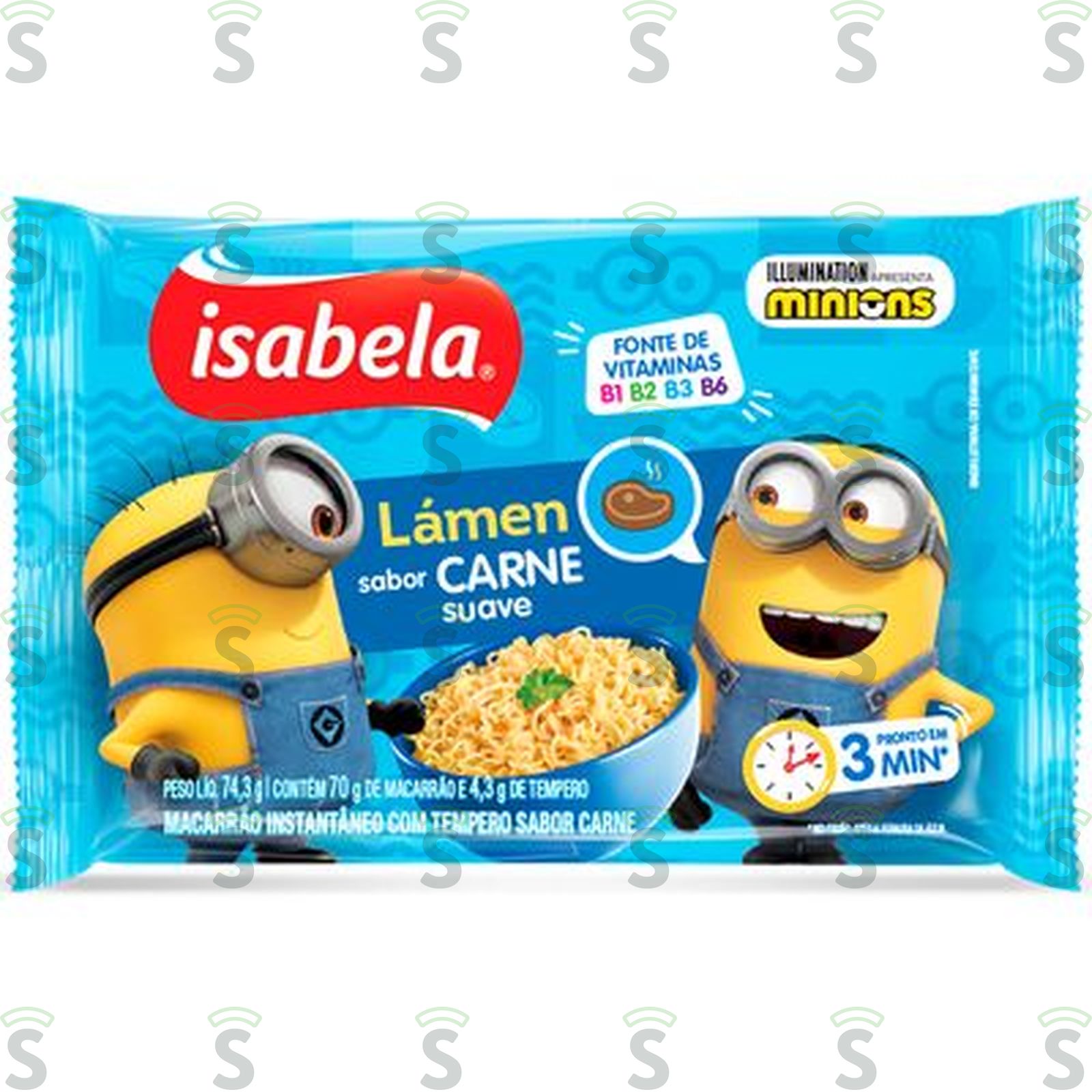 Macarrao isabela kids carne suave 74,3g