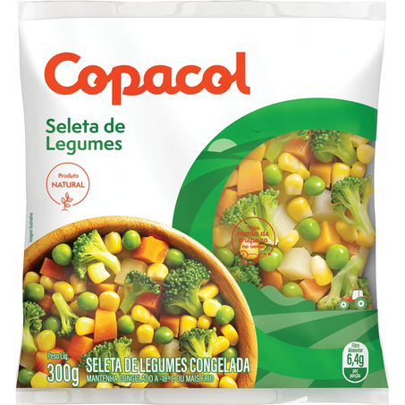 Seleta de Legumes Copacol 300g - Congelada