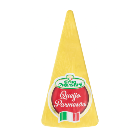 Queijo parmesão gran mestri pedaço 250g