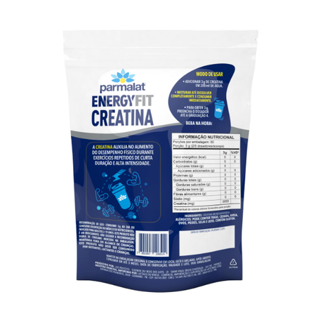Creatina Monohidratada Parmalata Energyfit 240g