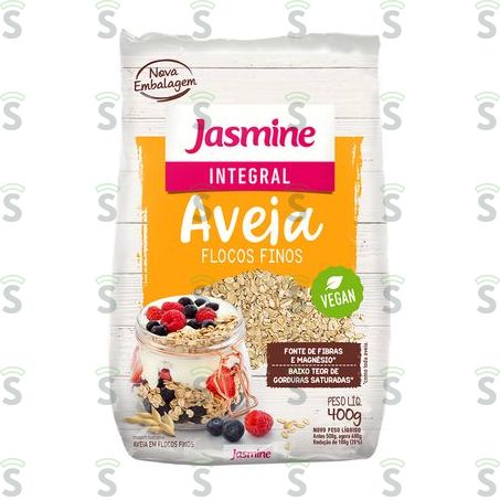  Jasmine-aveia Flocos Finos Integral 500g