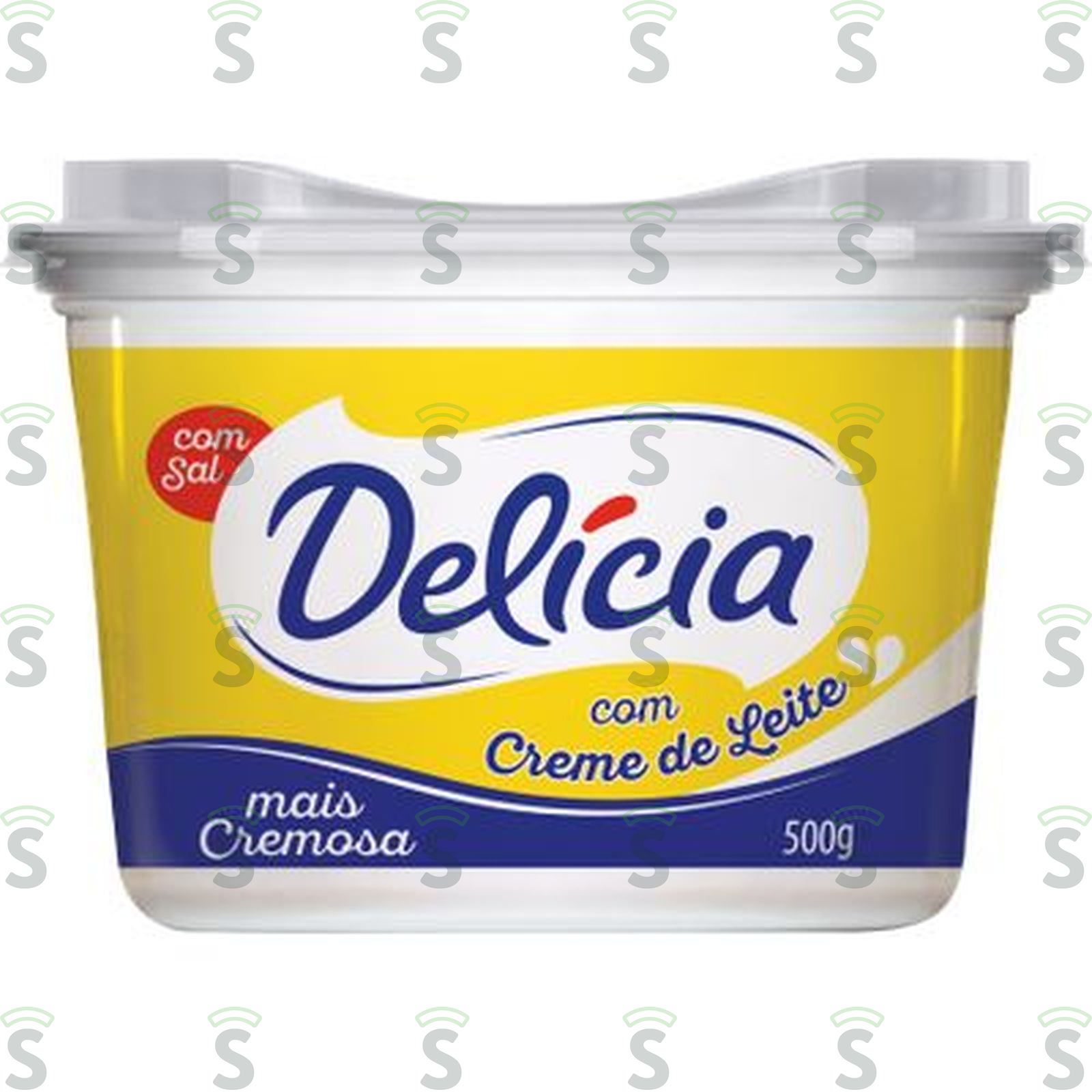 Delicia-margarina 500g com sal