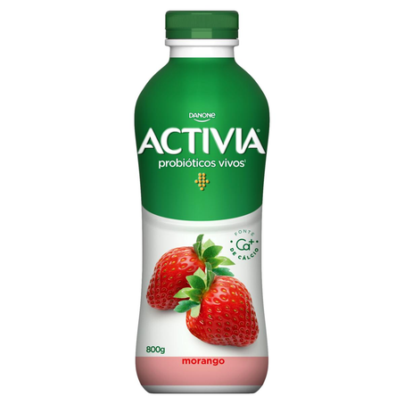 Leite Fermentado Activia 800g - Morango