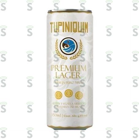  Cerveja Tupiniquim Premium Lager 350ml
