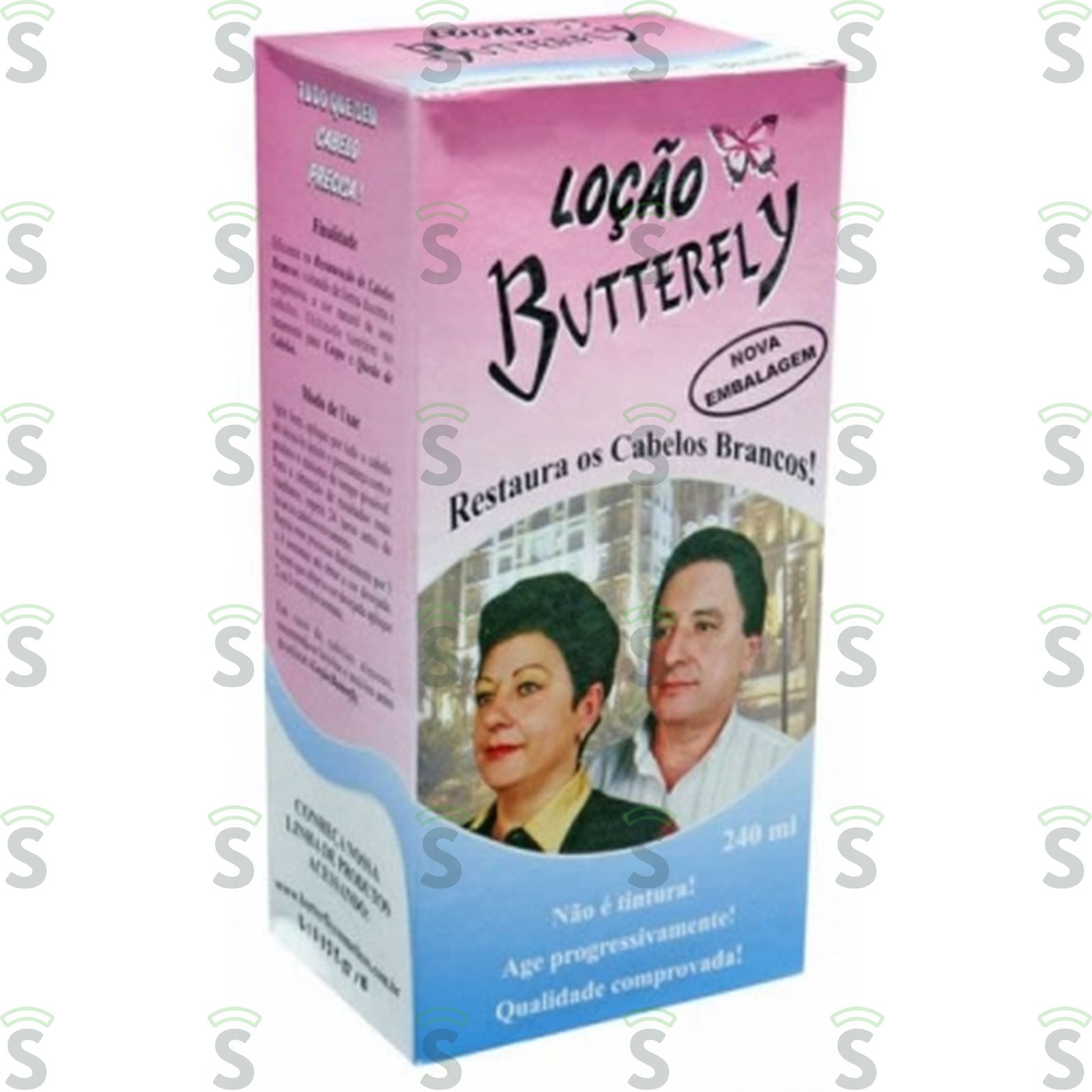 Butterfly-locao restauradora 240ml