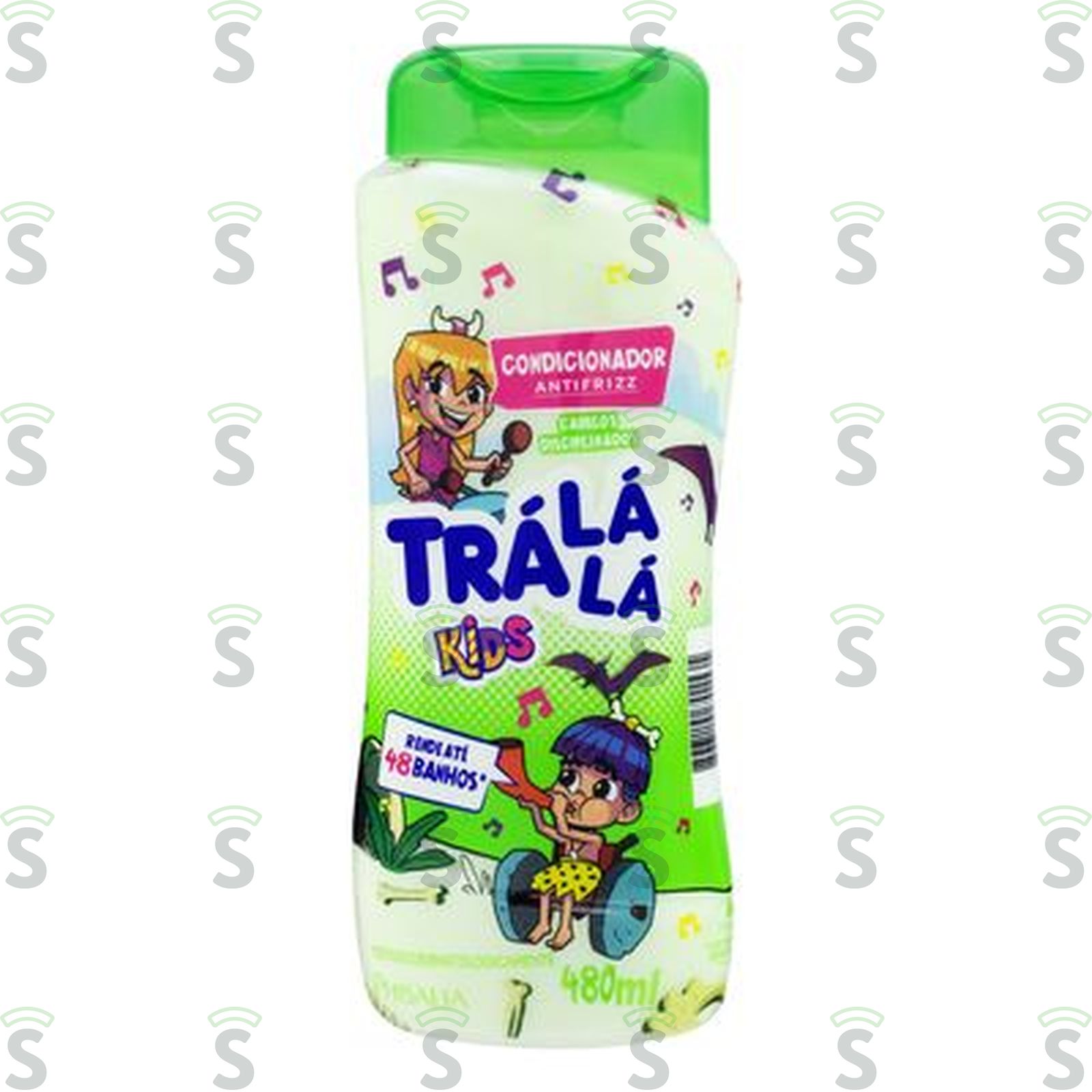 Condicionador Antifrizz Trá Lá Lá Kids Cabelos Disciplinados Frasco 480ml
