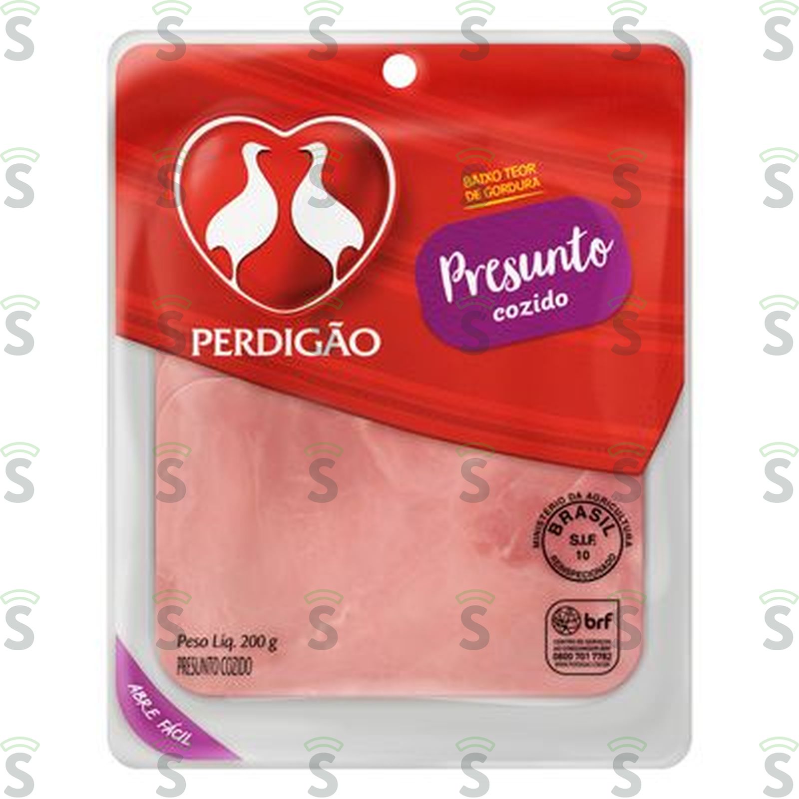 Presunto Perdigão Tradicional Fatiado 200G