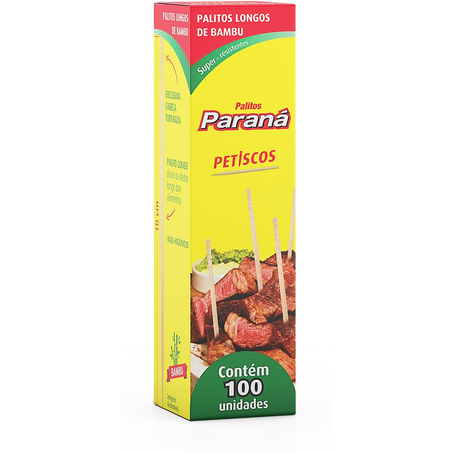 Palito de Dente Paraná Mentolado - Com 250 Palitos