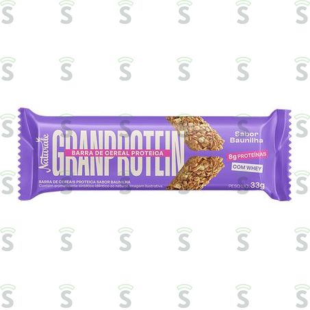  Cereal Barra Naturale 33g Proteica Baun