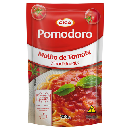 Molho de Tomate Pomodoro  300g - Sachê