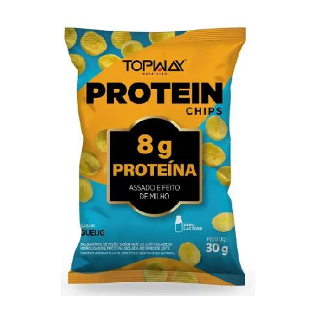 Salgadinhos Protein Chips Topway Quaijo 30g