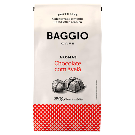 Café Baggio 250g - Aroma - Chocolate com Avelã