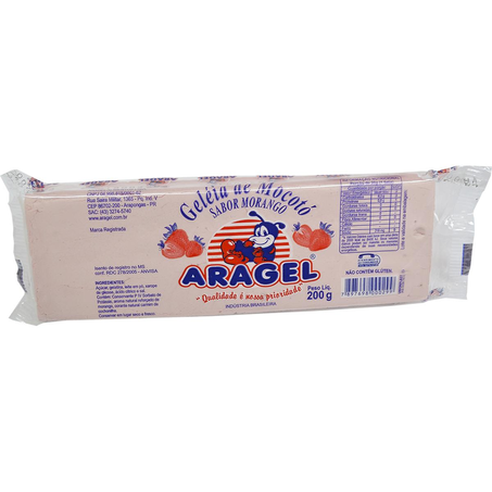 Doce de Mocotó Aragel 200g - Morango