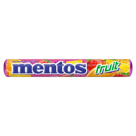 Bala Mentos 38g - Fruit