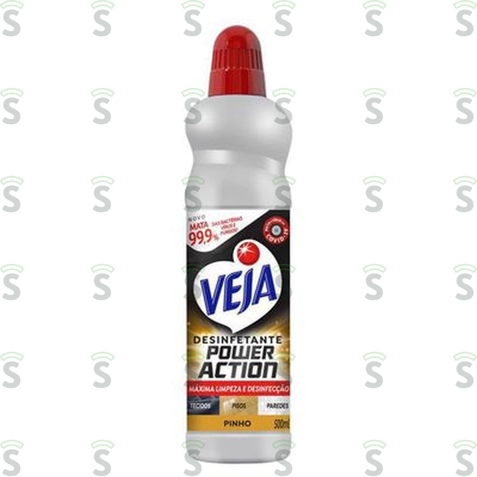 Desinfetante Pinho Veja Power Action Frasco 500ML