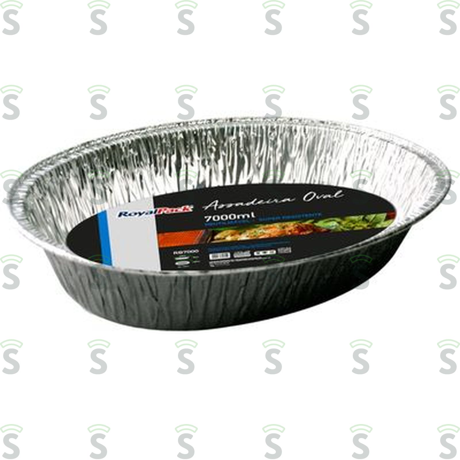 Royalpack-bandeja aluminio 7000ml