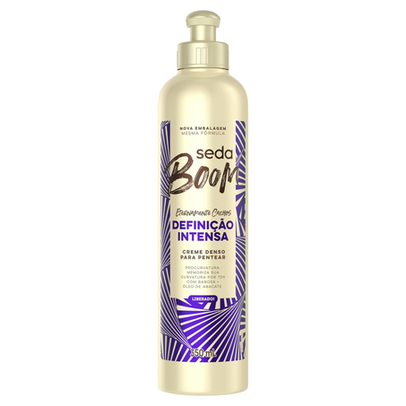 Creme para Pentear Seda 350ml - Boom Definição