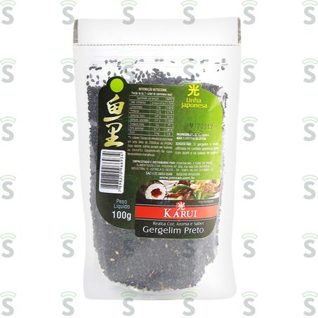  Karui-gergelim Preto 100g