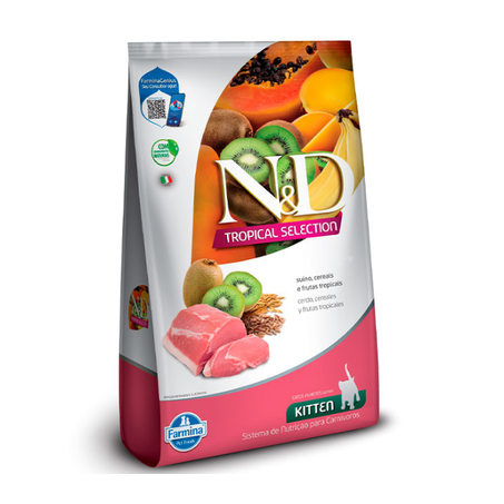 Ração N&D Tropical Selection para Gatos Filhotes 1,5kg