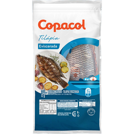 Tilápia Copacol Eviscerada - Congelada Kg