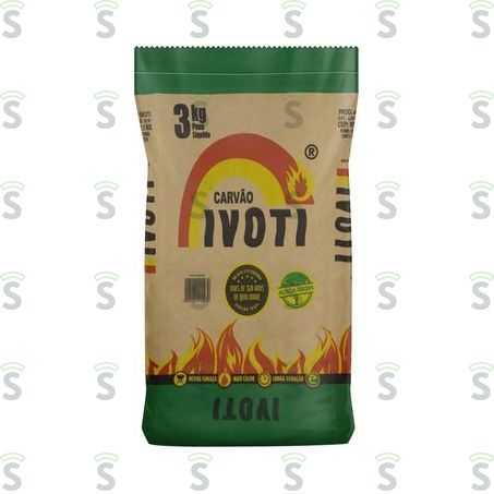  Carvão Ivoti Embalagem 3kg