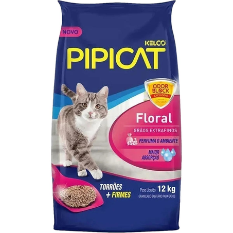 Areia Pipicat 12kg - Floral