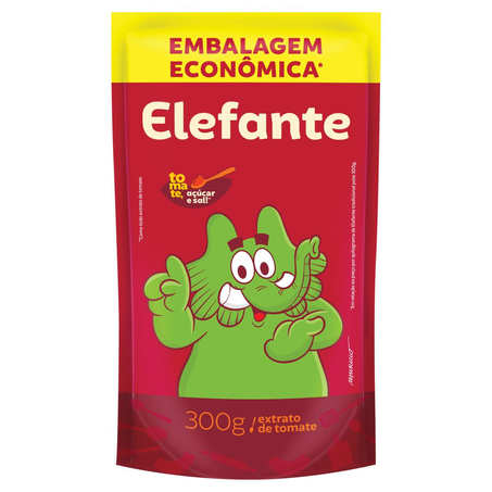 Extrato de Tomate Elefante 300g - Sachê