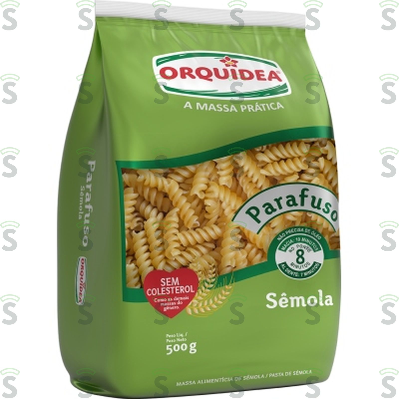 Massa orquidea parafuso s/ovos 500g