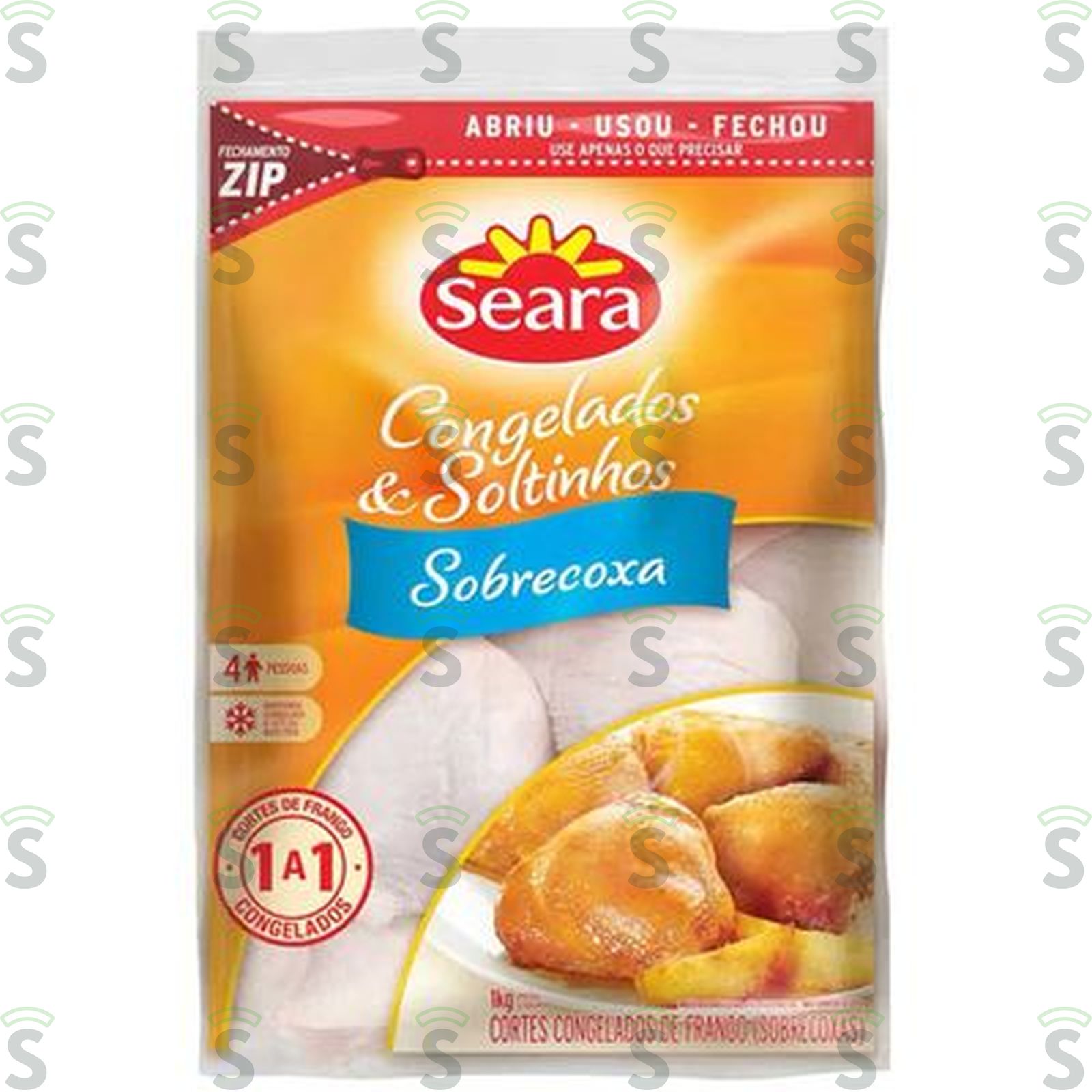 Sobrecoxa Seara Embalagem 1KG