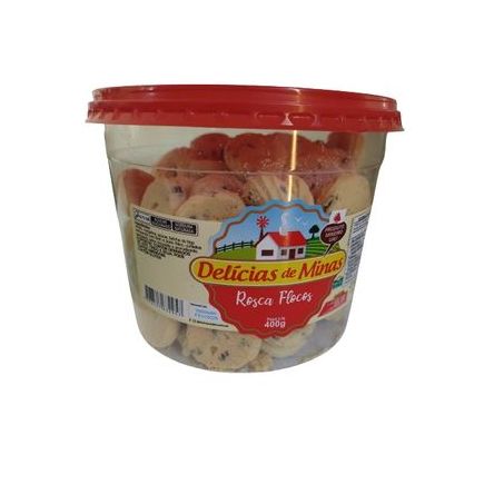 BISC DELICIAS MINAS R FLOC 400G