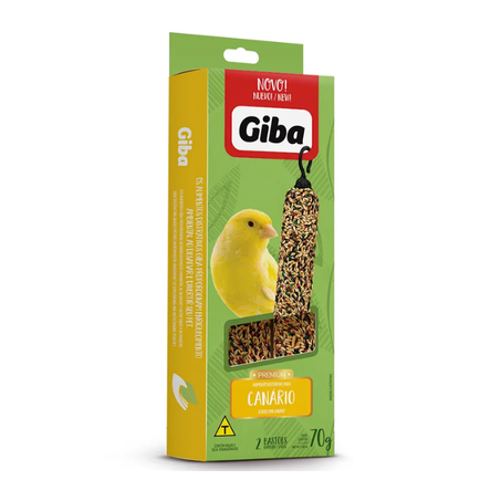 Giba Bastão Canário do Reino 2 unidades 70g