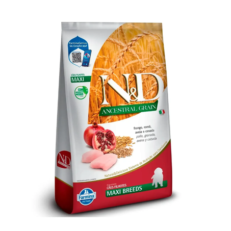 Ração N&D Prime Cães Puppy Maxi Frango 10,1 kg