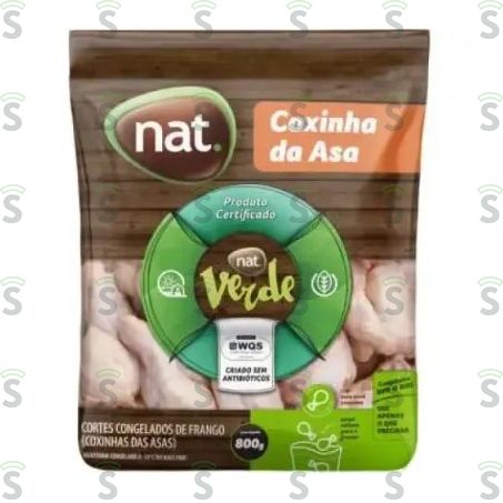  Nat.verde Coxinha da Asa 800gr