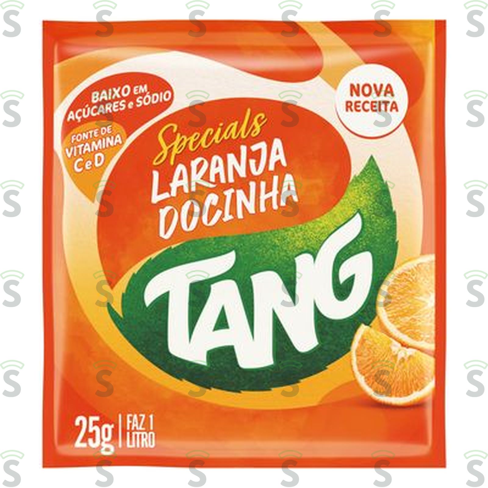 Refresco em Pó Tang Laranja Docinha 25G