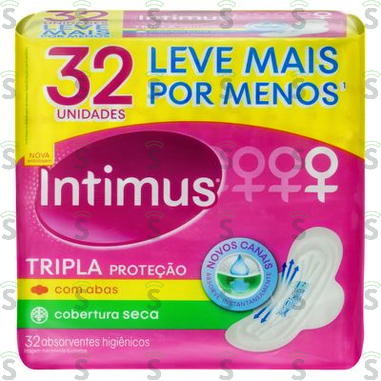 Intimus-abs.gel seca c/aba 32un